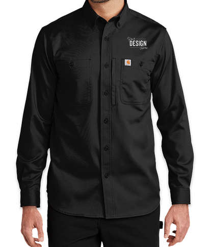 Carhartt Rugged Professional Long Sleeve Shirt  - Black