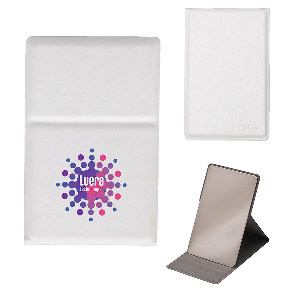Reflections Stainless Steel Mirror with 3-Angle Stand