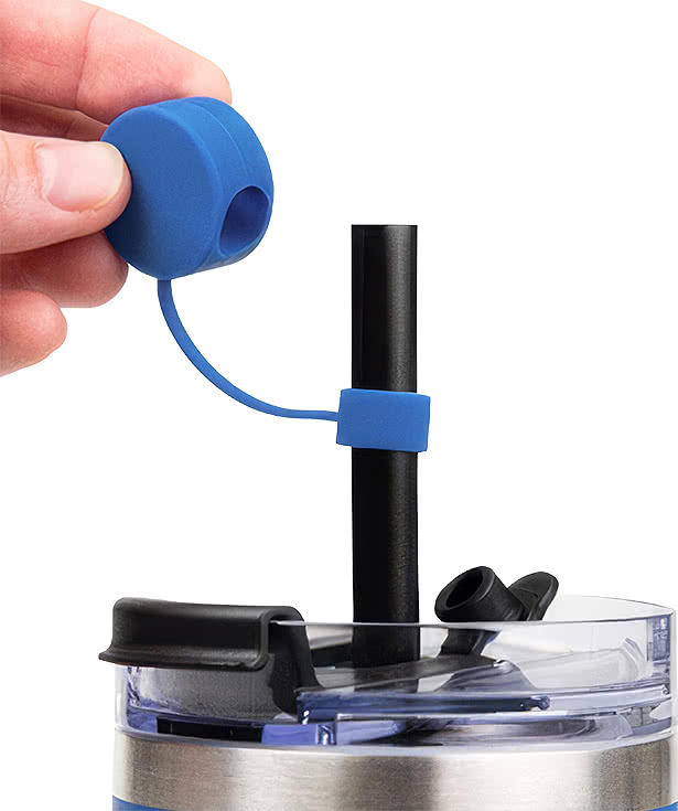 Silicone Intrepid Straw Topper