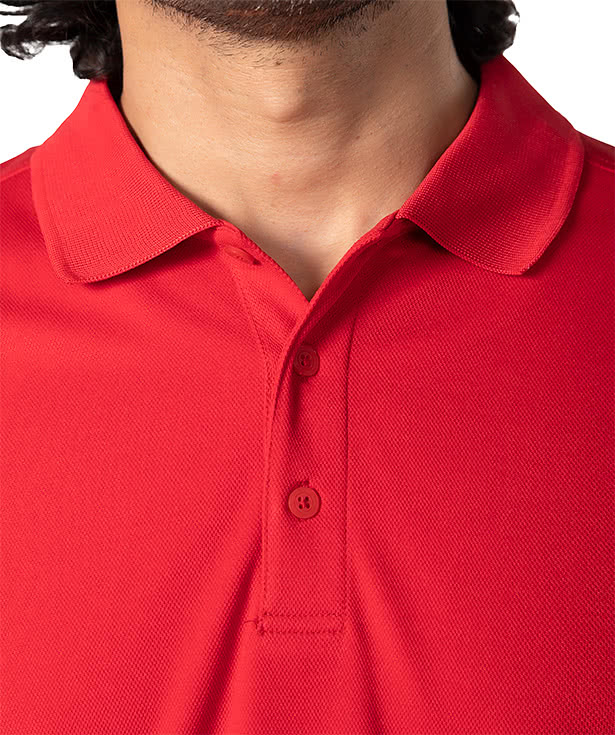 Clique by Cutter & Buck Spin Eco Long Sleeve Performance Pique Polo