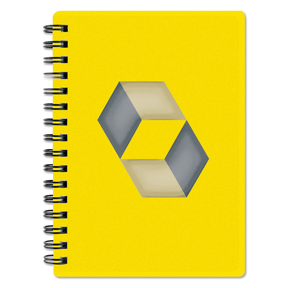 Mini Pocket Buddy Hard Cover Spiral Notebook
