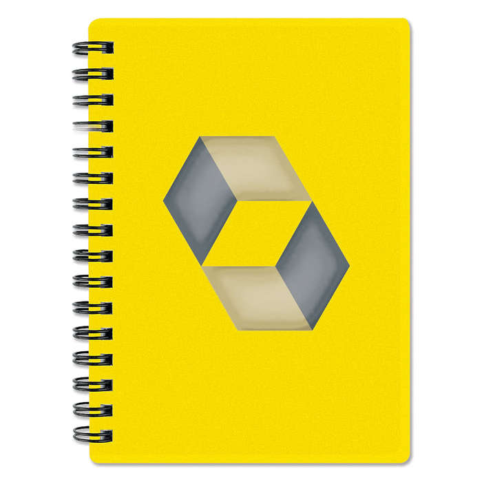 Mini Pocket Buddy Hard Cover Spiral Notebook