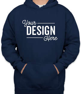 Comfort Colors Hooded Sweatshirt - Color: True Navy