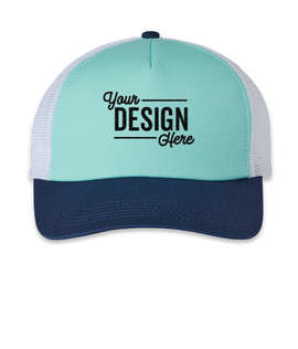 Imperial North Country Snapback Trucker Hat - Color: Jewel / Navy / White