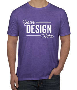 Canada - Gildan Softstyle Jersey T-shirt - Color: Heather Purple