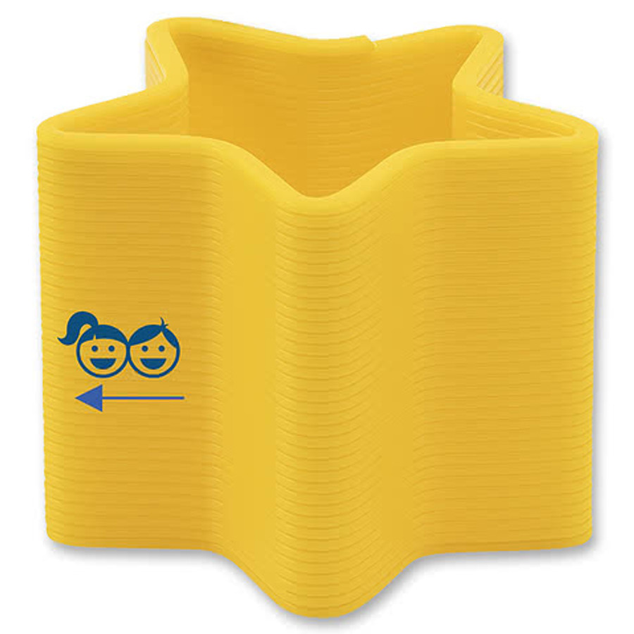 Star Shape Spring Thing Toy in Rainbow
