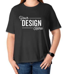 Bella + Canvas Women's Tri-Blend T-shirt - Color: Charcoal Black Tri-Blend