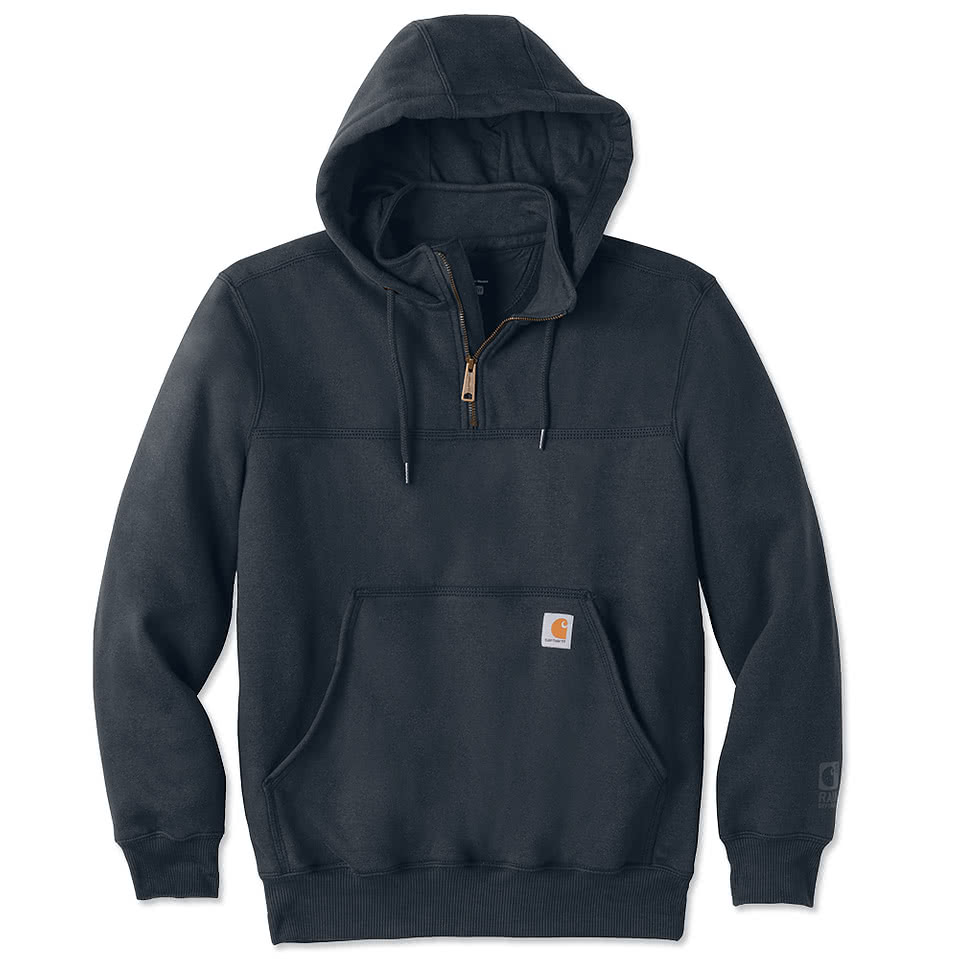 Carhartt quarter 2025 zip hoodie men's