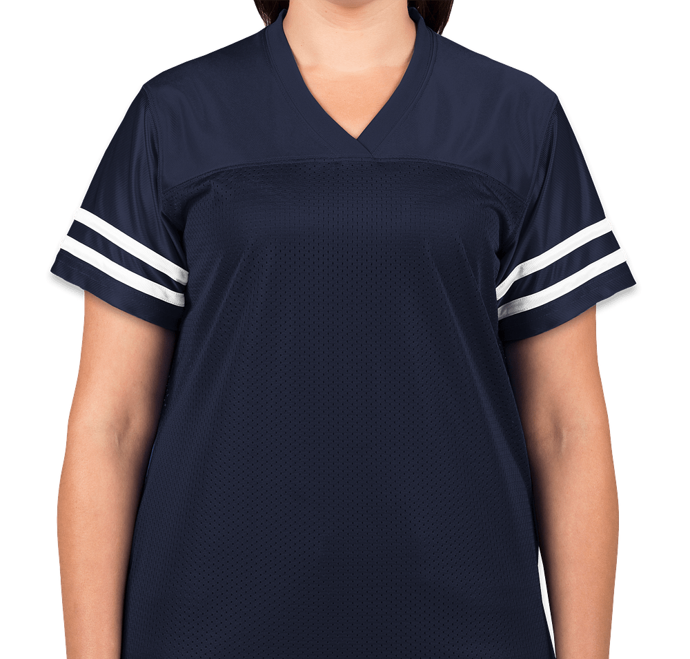 Sport-Tek Women's Replica Football Jersey-default