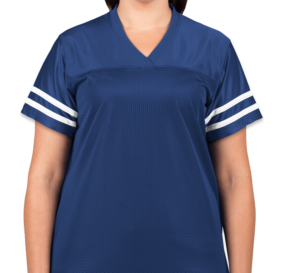 Sport-Tek Women's Replica Football Jersey-default