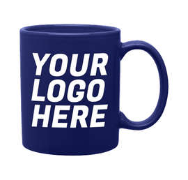 Full Color 11 oz. Ceramic Mug - Color: Royal Blue