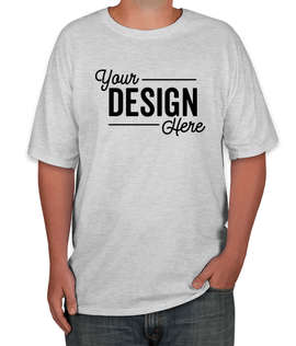 Hanes Tall Beefy-T Crewneck T-shirt - Color: Ash
