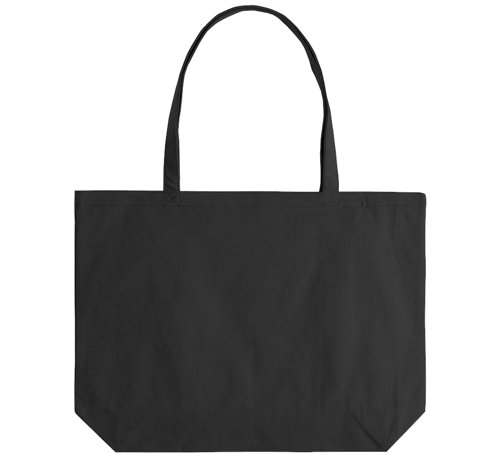 Large Midweight Pigment Dyed Canvas Tote Bag-default