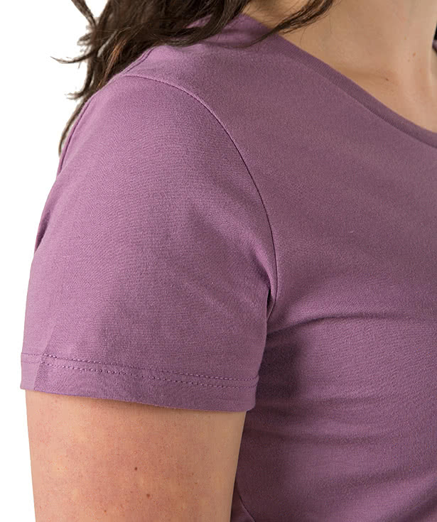 Royal Apparel Women's USA-Made Slim Fit Organic T-shirt