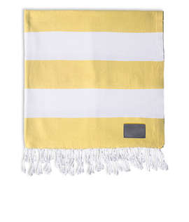 Kanata Cabana 100% Cotton Turkish Towel - Color: Yellow