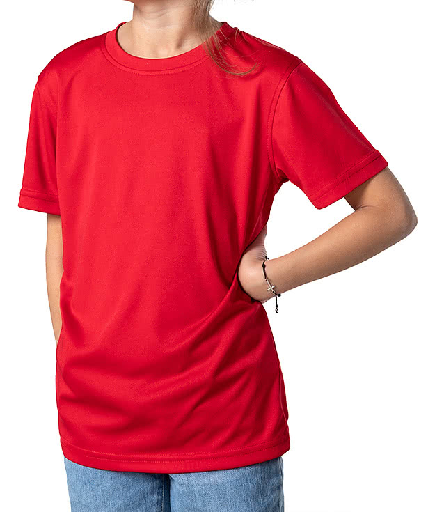 Clique by Cutter & Buck Youth Spin Eco UPF 50 Performance Shirt