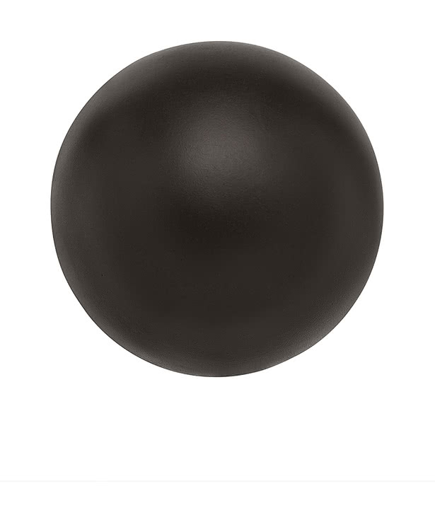 Black Bowling Ball Stress Reliever