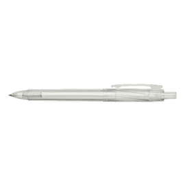 Function Recycled Quick-Dry Gel Pen (black ink) - Color: Clear