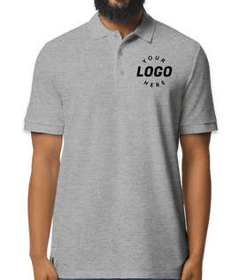 Gildan Hammer Pique Polo - Color: Sports Grey