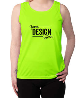 Augusta Women's Training Tank - Color: Lime