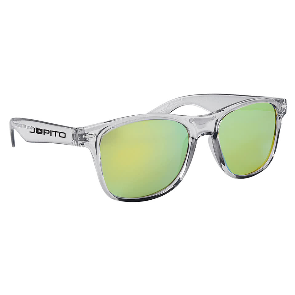 Recycled Frame Mirrored Malibu Sunglasses