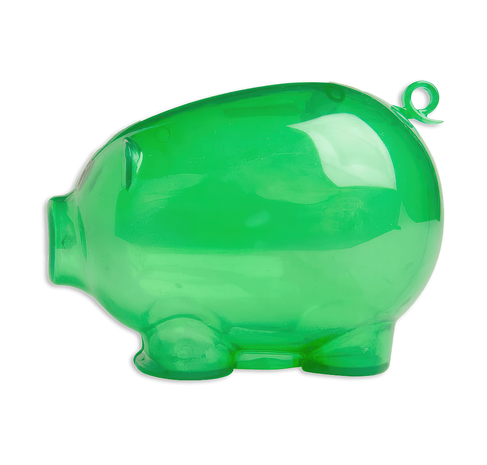Pig Tail Action Piggy Bank-default