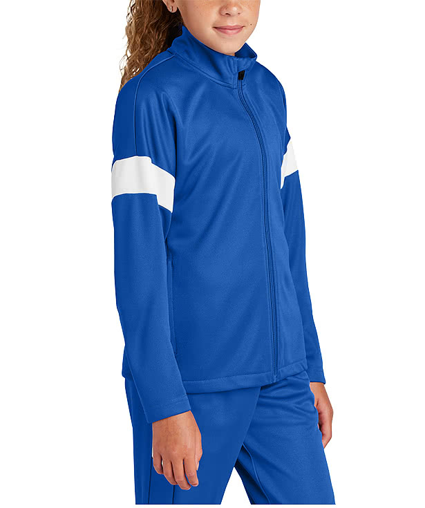 Sport-Tek Youth Recycled Travel Track Jacket
