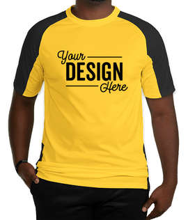 Augusta Cutter Jersey - Color: Power Yellow / Black