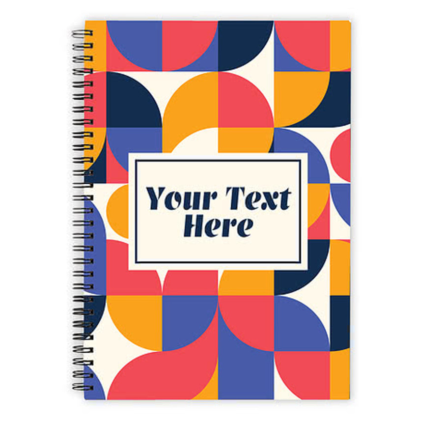 Abstract Modern JournalBooks ® Spiral Notebook in Tropical