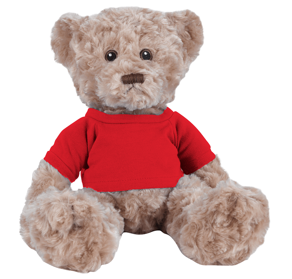 Full Color 10" Tan Dexter Bear Plush Animal-default