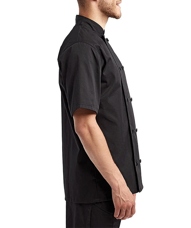 Artisan Collection Sustainable Short Sleeve Chef's Jacket - Embroidered