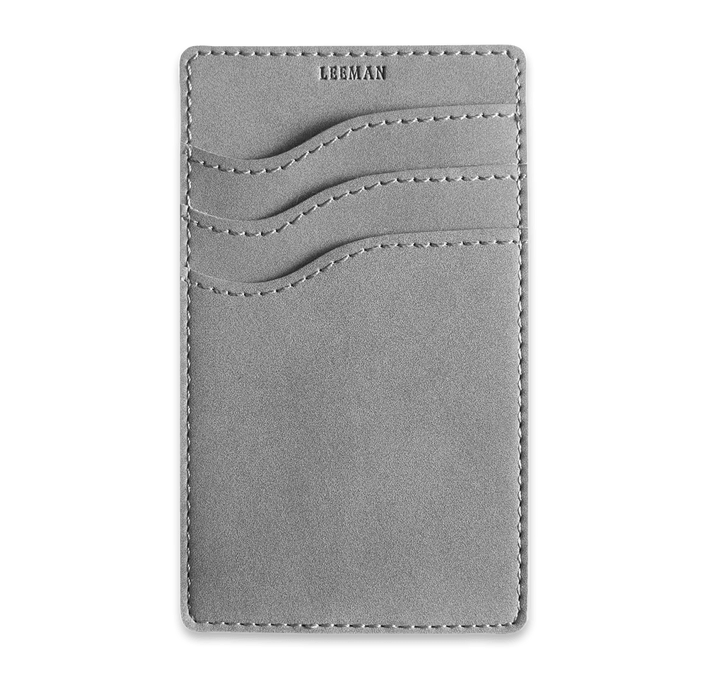 Debossed Leeman Nuba RFID 3 Pocket Phone Wallet-default