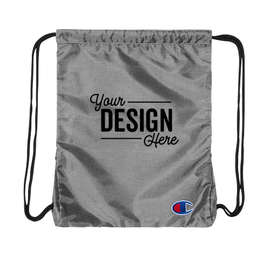 Champion Drawstring Bag - Color: Heather Grey