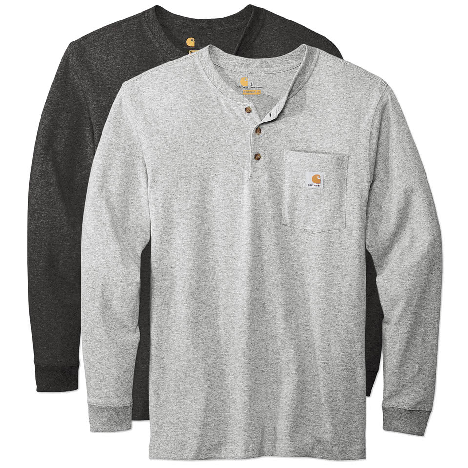 Carhartt Long Sleeve Henley Shirt