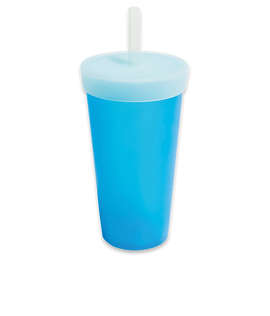 Silipint 22 oz. Silicone Tumbler with Straw (Set of 24) - Color: Cloud
