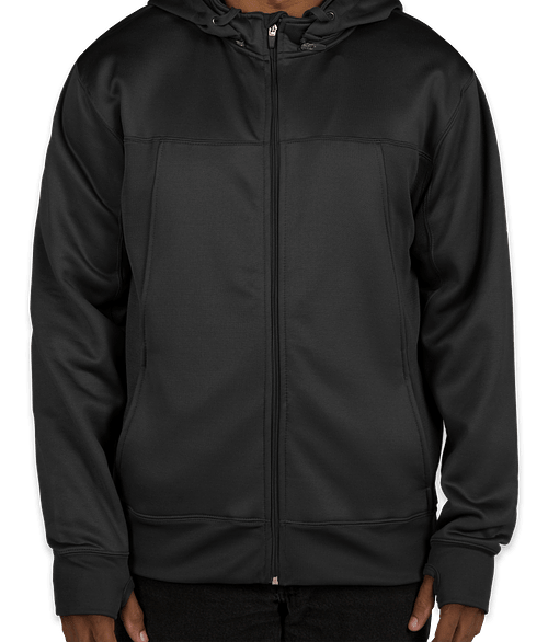 Removable Hood Zip Jacket 
