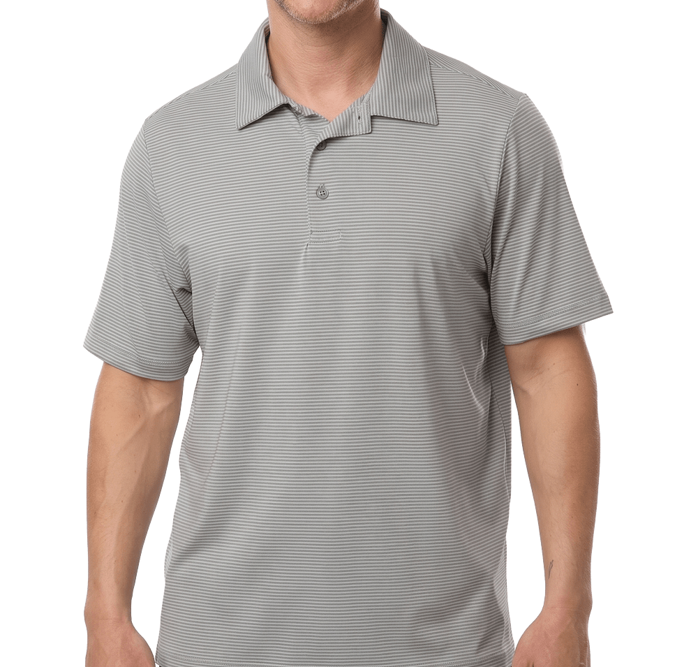 Team 365 Relay Recycled Heathered Stripe Performance Polo-default