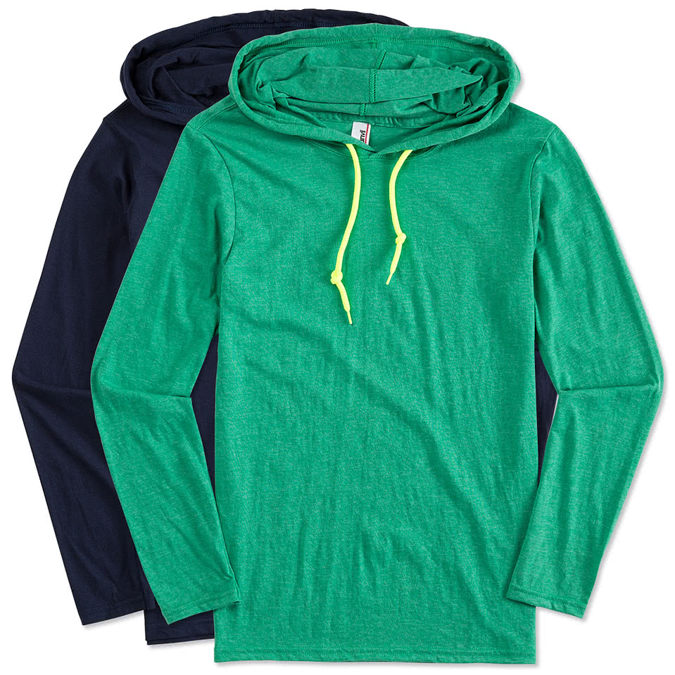 Gildan hooded t store shirt