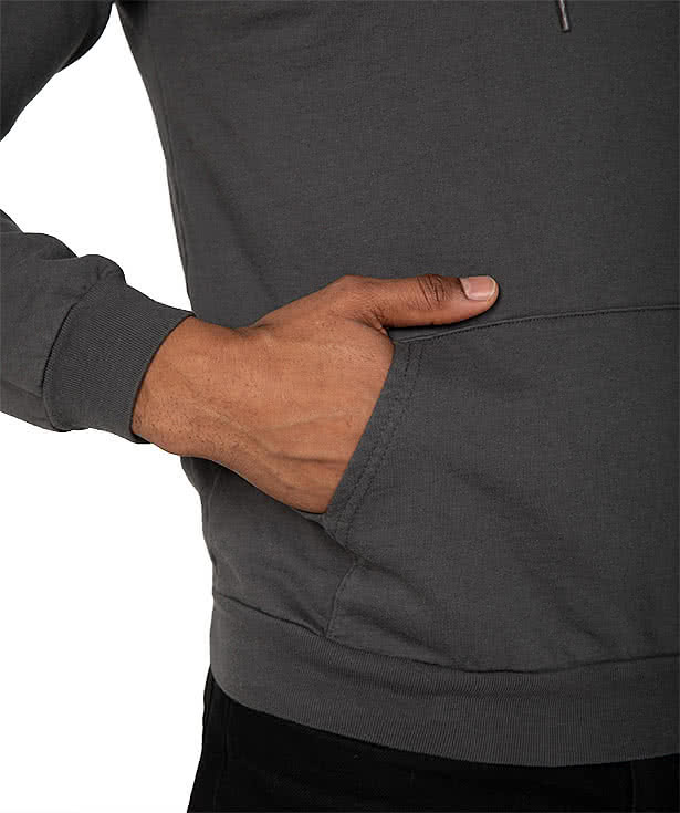Royal Apparel USA-Made Organic Pullover Hoodie