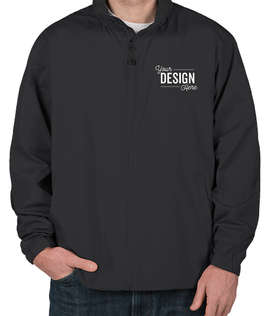 North End Full Zip Hooded Jacket - Color: Midnight Navy