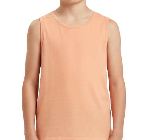 Live & Tell by LAT Youth Fine Jersey Lightweight Tank in Sunset