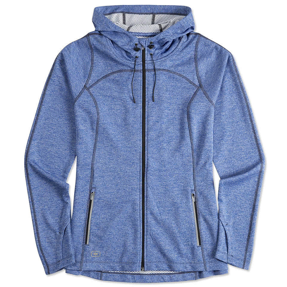 OGIO Endurance Women's Reflective Heather Performance Full Zip