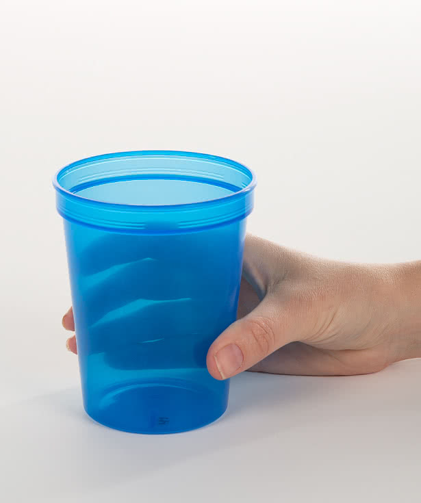 16 oz. Translucent Plastic Stadium Cup