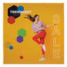 Full Color 90" x 89.5"' Straight Splash Portable Banner Display Kit