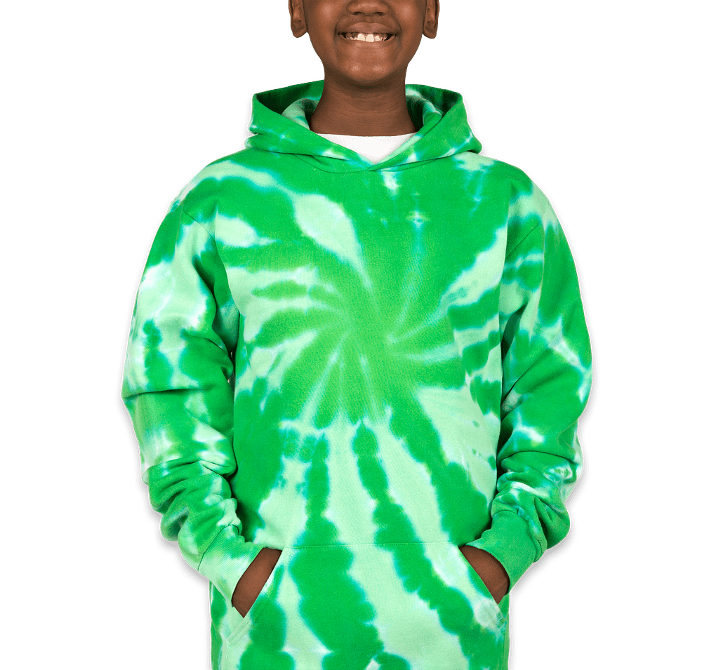 Port & Company Youth Tie-Dye Pullover Hoodie-default