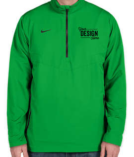 Nike Half Zip Windbreaker - Color: Lucky Green / Black