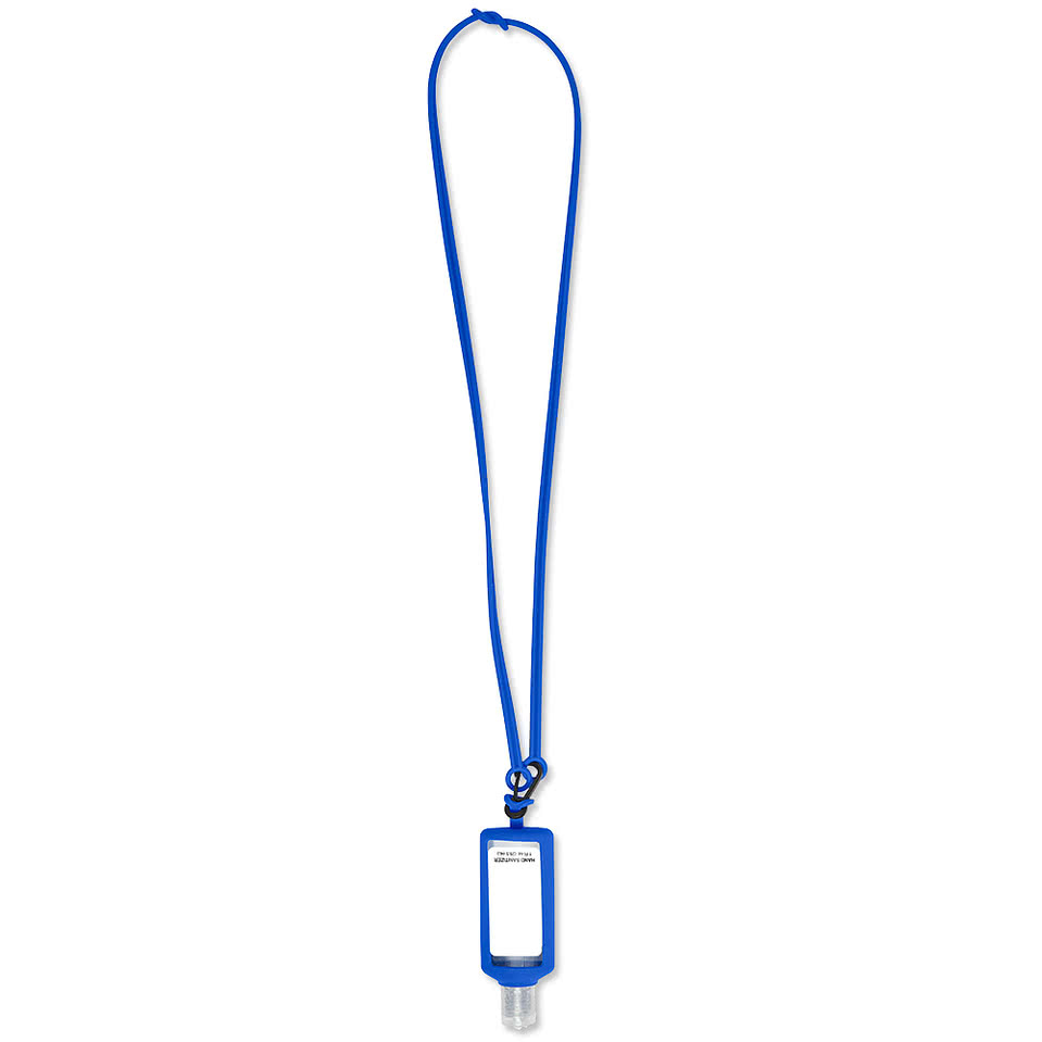 1 oz. Hand Sanitizer with Silicone Lanyard and Holder