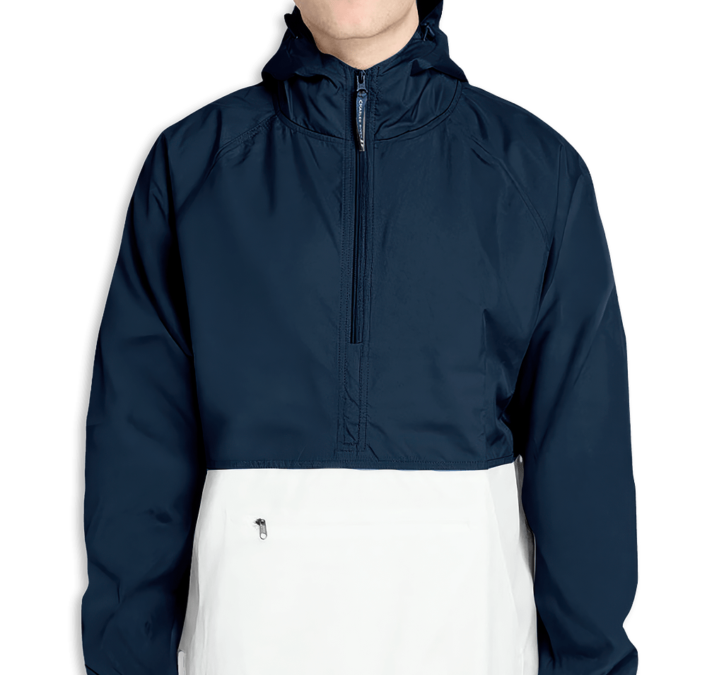Charles River Colorblock Pack-N-Go Windbreaker Jacket-default