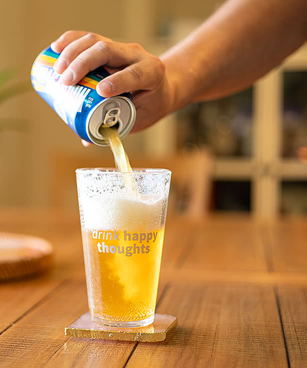 Silipint 16 oz. Clear Pint Glass
