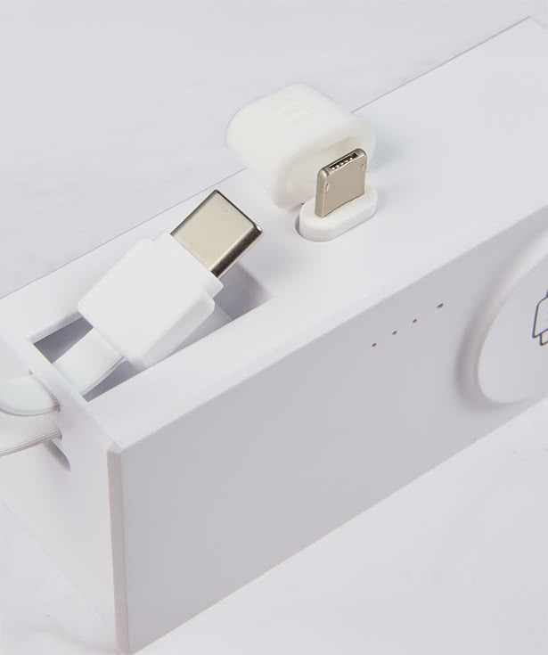Hue Plus 5,000 mAh Portable Power Bank and Watch Charger
